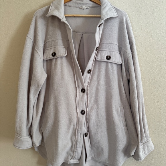 Fleece shacket - Picture 6 of 7